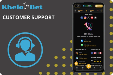 Khelo24Bet App Customer Support