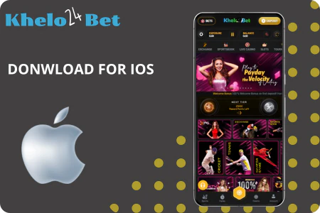 Install Khelo24Bet iOS App